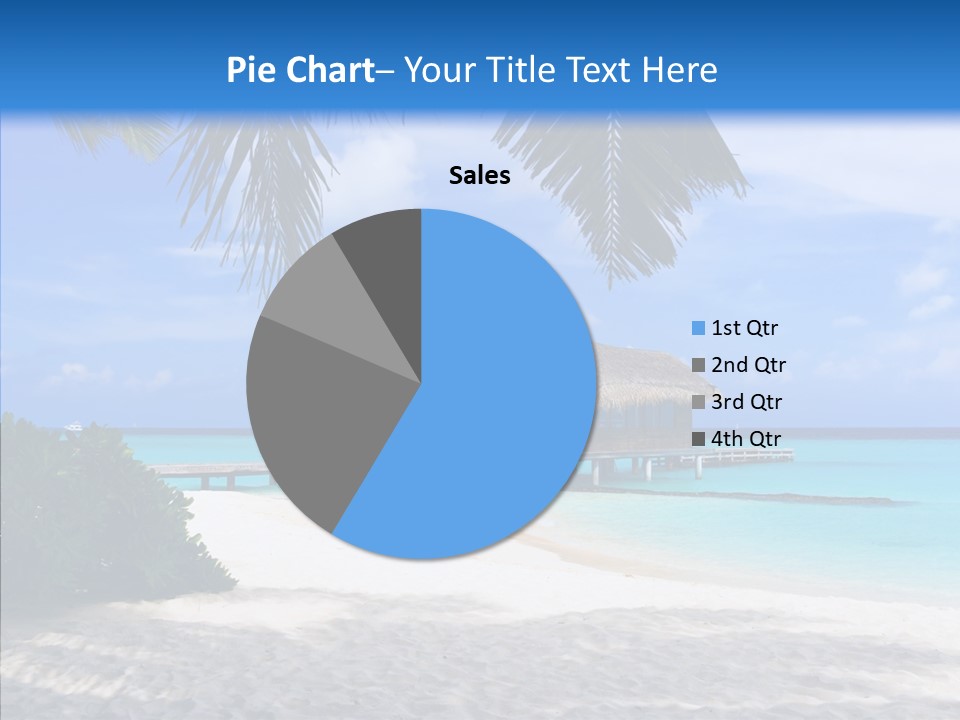 Ocean Palm Sand PowerPoint Template