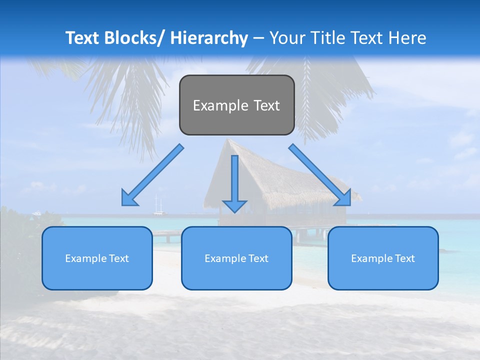 Ocean Palm Sand PowerPoint Template