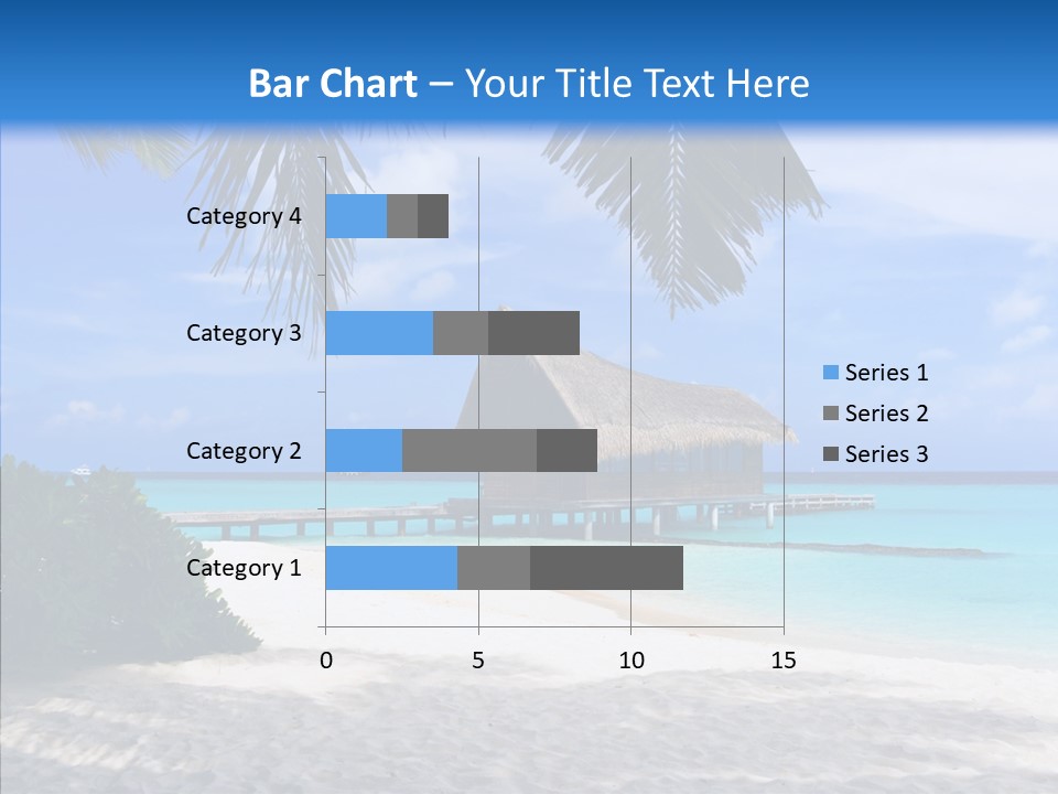 Ocean Palm Sand PowerPoint Template