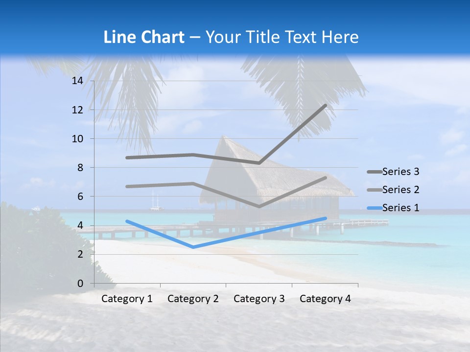 Ocean Palm Sand PowerPoint Template