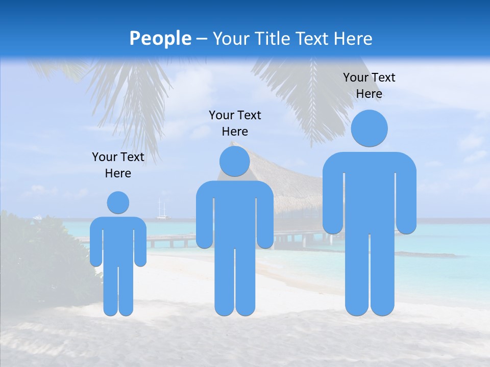 Ocean Palm Sand PowerPoint Template