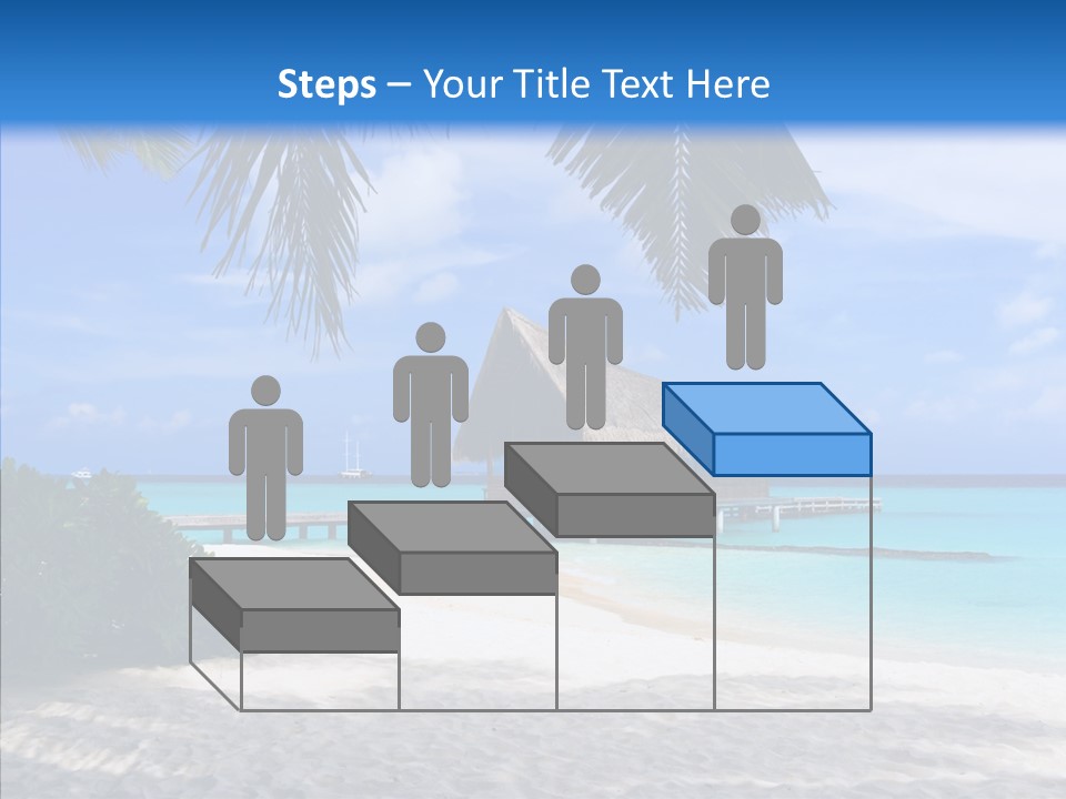 Ocean Palm Sand PowerPoint Template