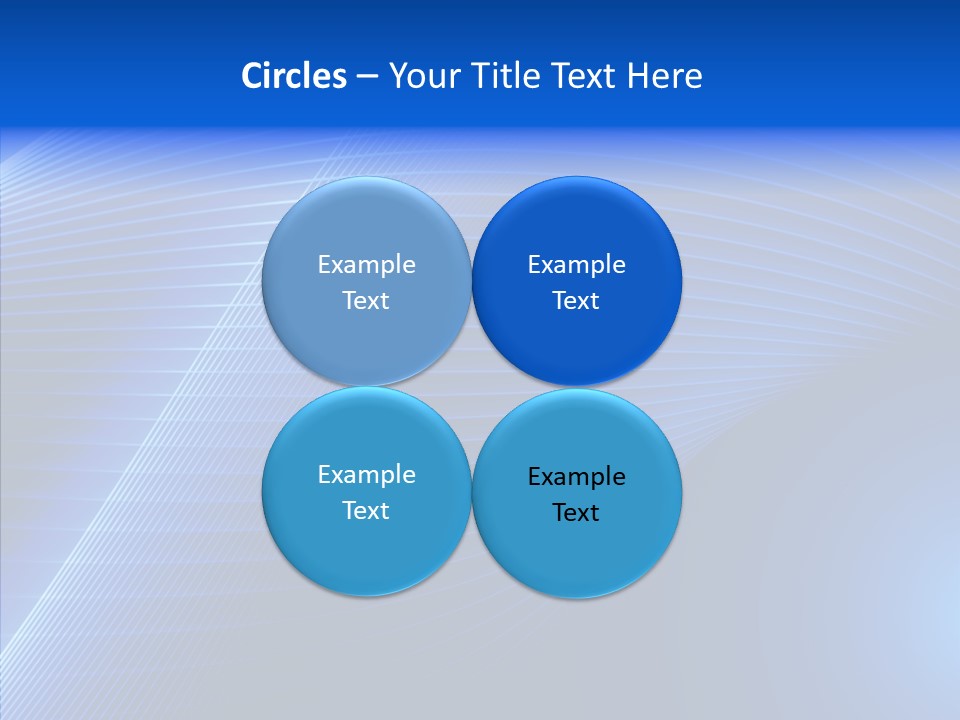 Backdrop Curve Stripe PowerPoint Template