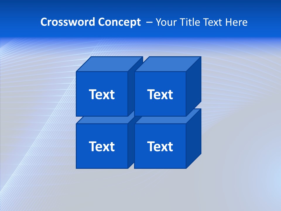 Backdrop Curve Stripe PowerPoint Template