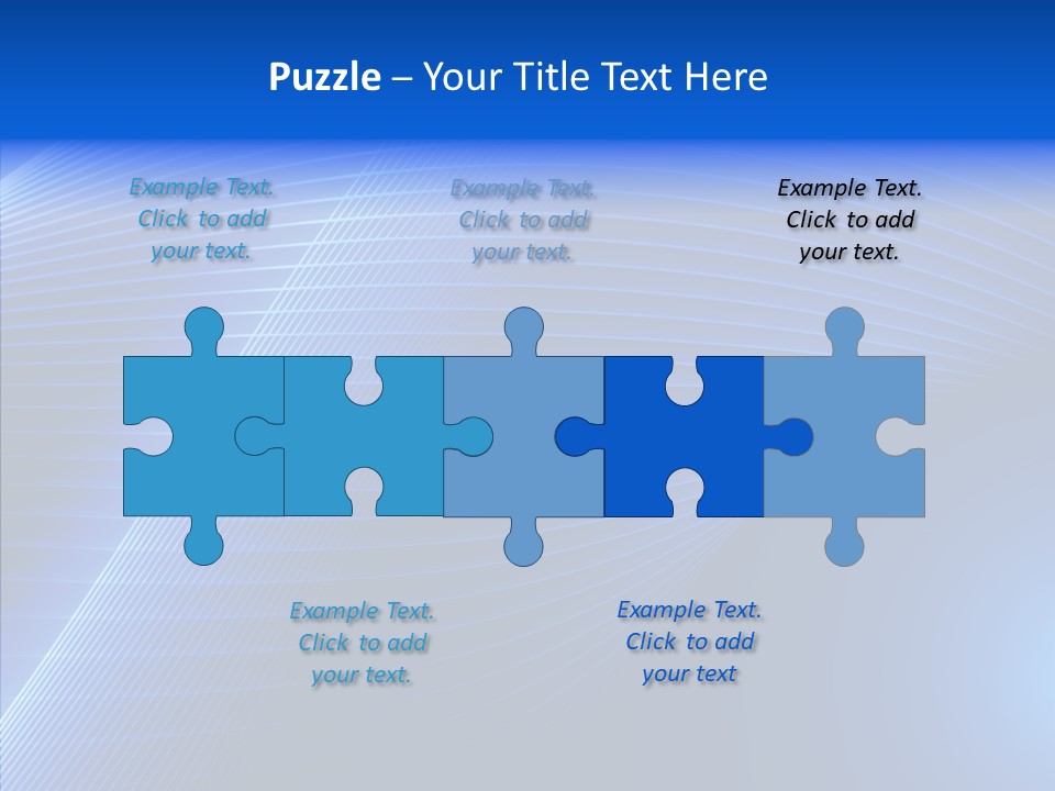 Backdrop Curve Stripe PowerPoint Template