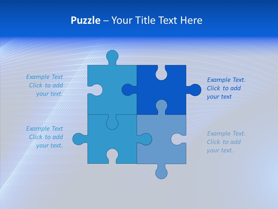 Backdrop Curve Stripe PowerPoint Template