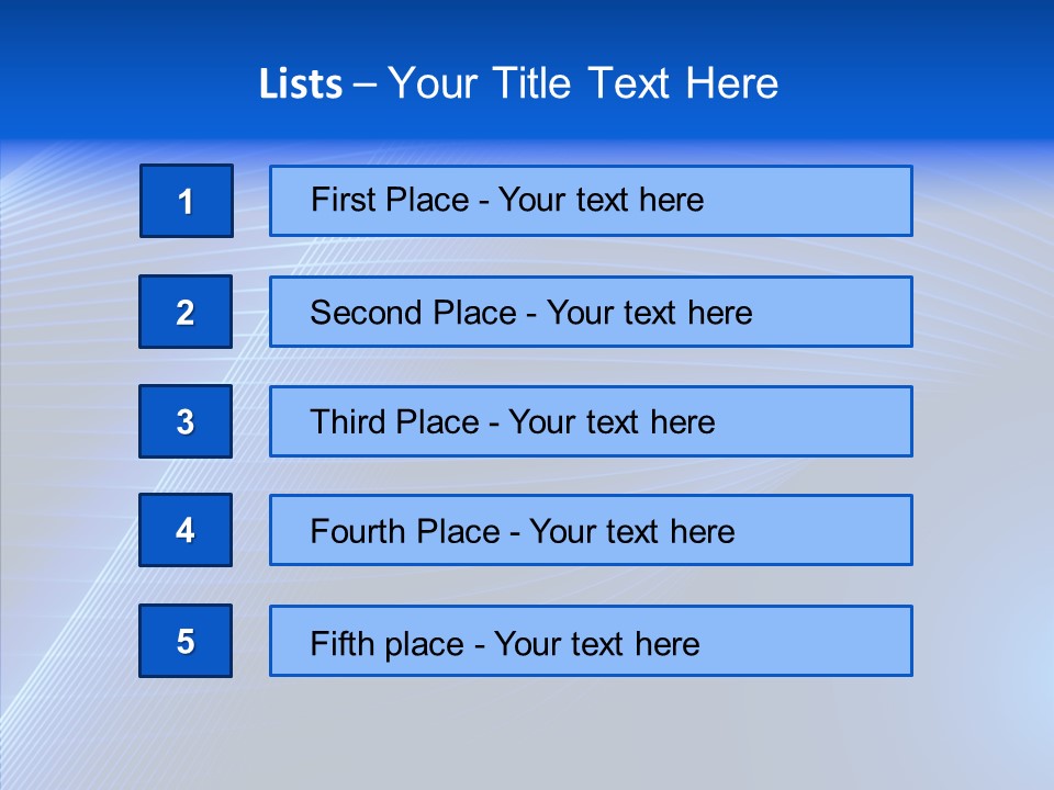 Backdrop Curve Stripe PowerPoint Template