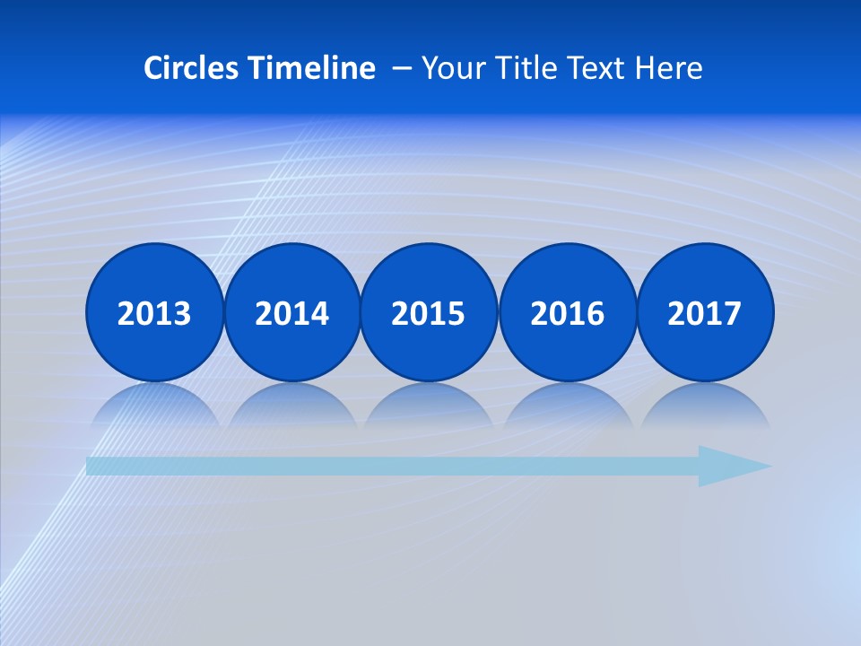 Backdrop Curve Stripe PowerPoint Template