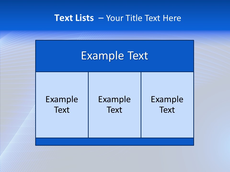 Backdrop Curve Stripe PowerPoint Template
