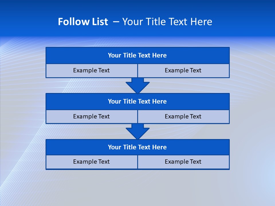 Backdrop Curve Stripe PowerPoint Template