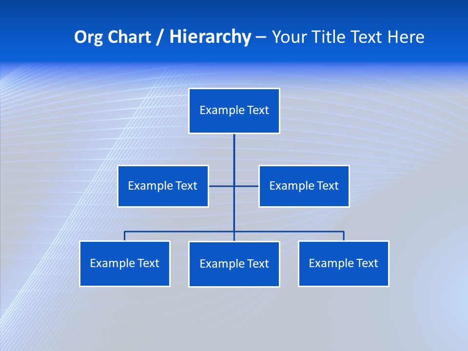 Backdrop Curve Stripe PowerPoint Template