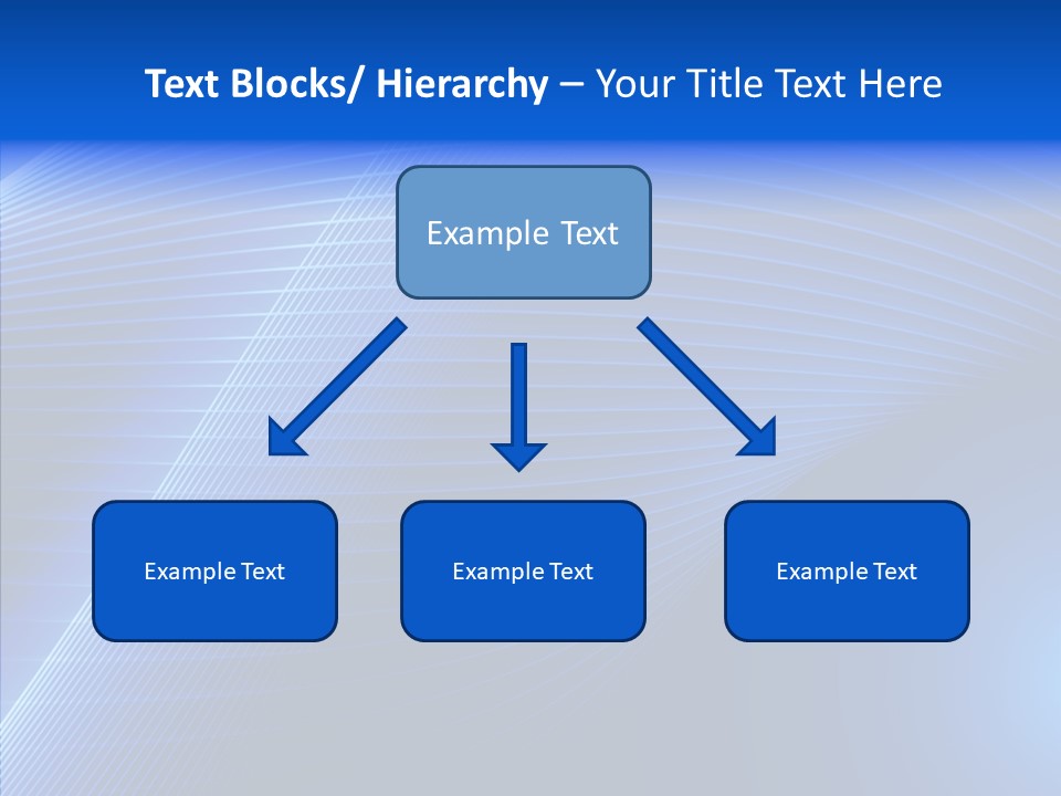 Backdrop Curve Stripe PowerPoint Template