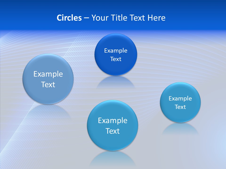 Backdrop Curve Stripe PowerPoint Template