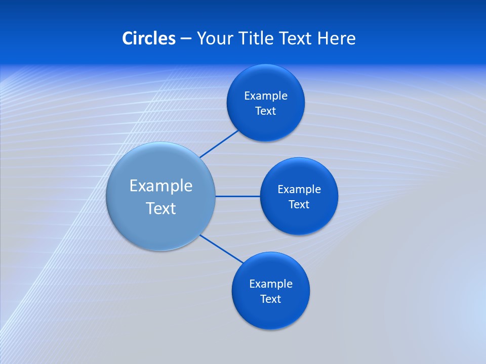 Backdrop Curve Stripe PowerPoint Template