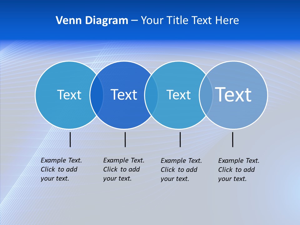Backdrop Curve Stripe PowerPoint Template