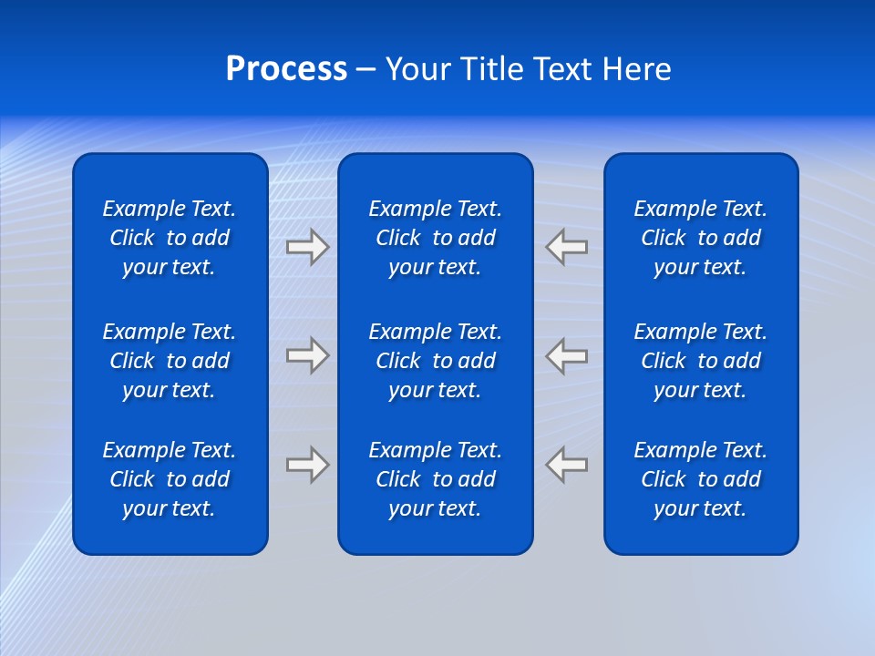 Backdrop Curve Stripe PowerPoint Template