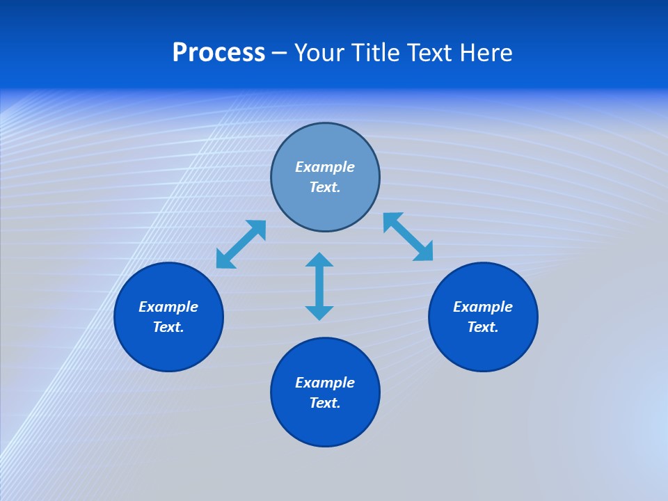 Backdrop Curve Stripe PowerPoint Template