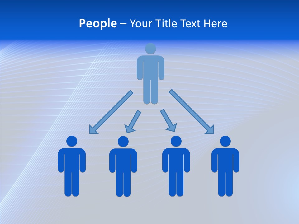 Backdrop Curve Stripe PowerPoint Template