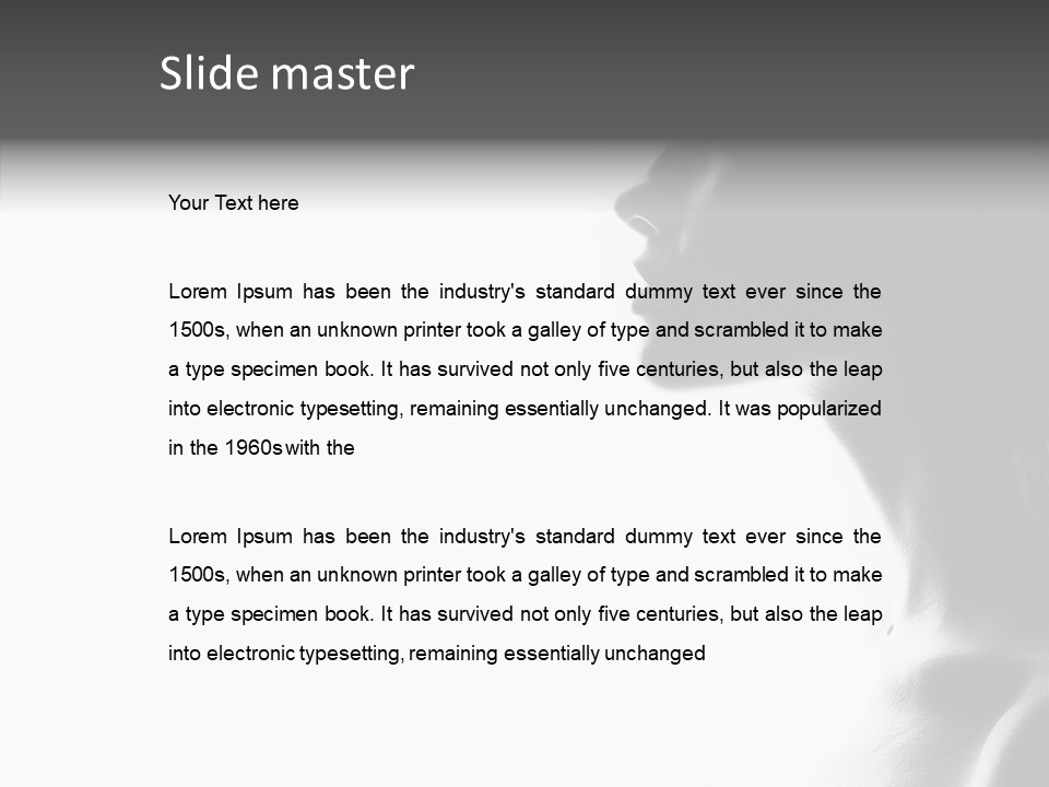 Bobbins Fabric Tape PowerPoint Template