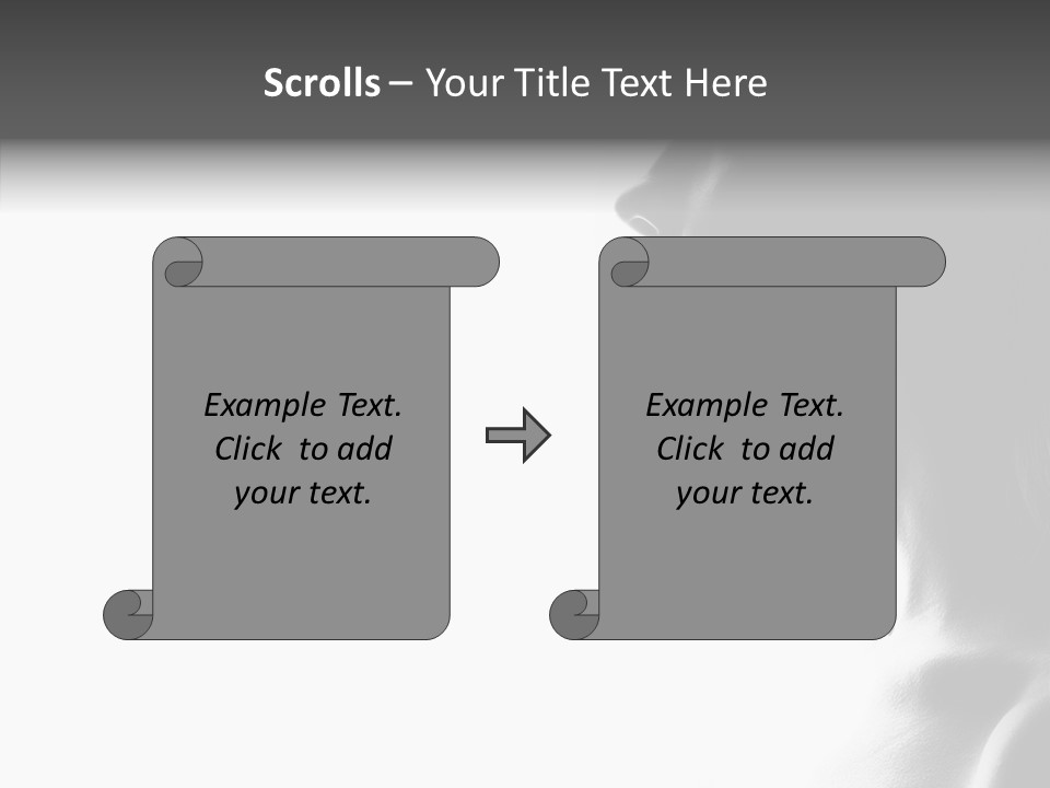 Bobbins Fabric Tape PowerPoint Template