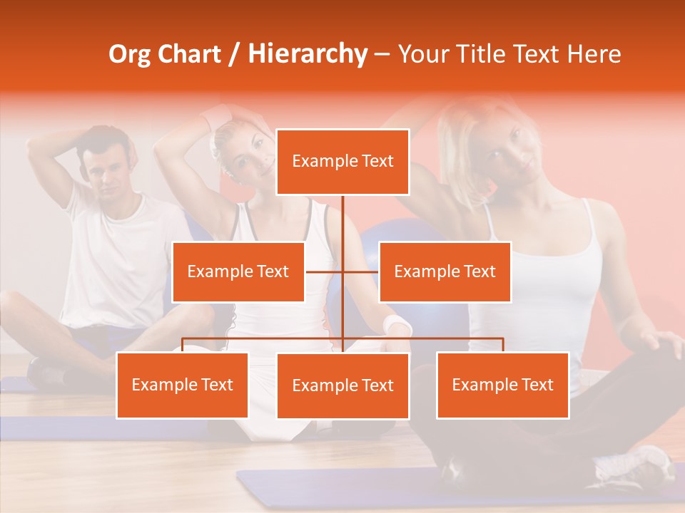 Pose Beauty Fitness PowerPoint Template