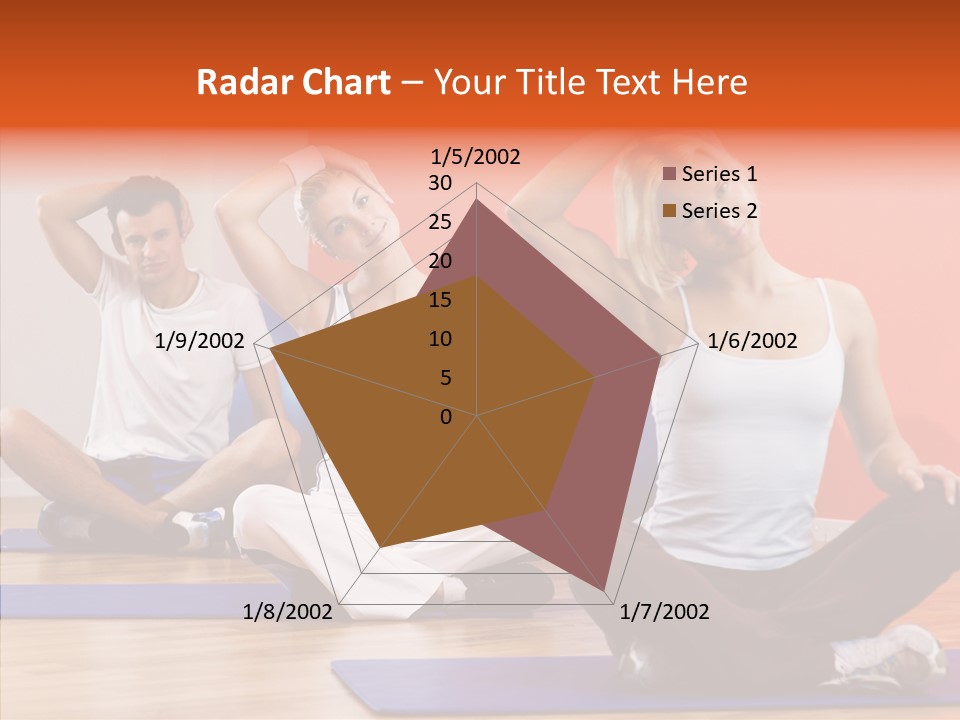 Pose Beauty Fitness PowerPoint Template