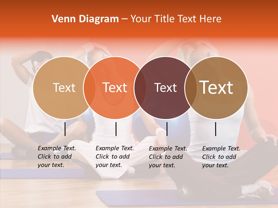 Pose Beauty Fitness PowerPoint Template