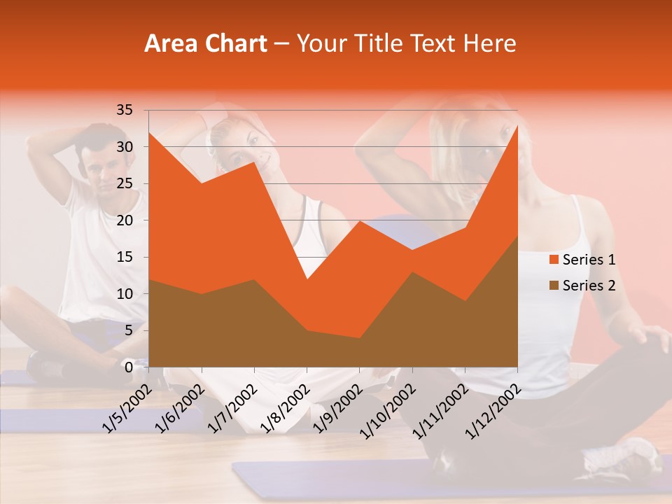 Pose Beauty Fitness PowerPoint Template