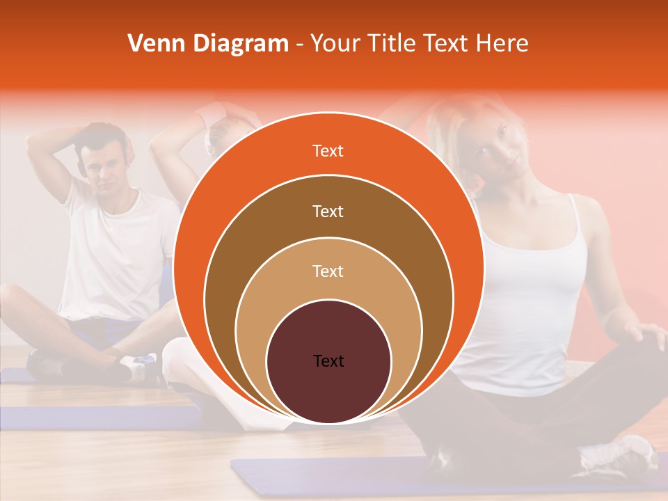 Pose Beauty Fitness PowerPoint Template