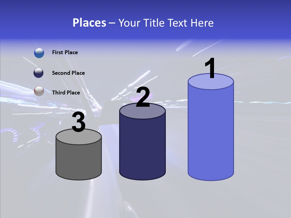 Traffic Velocity Move PowerPoint Template