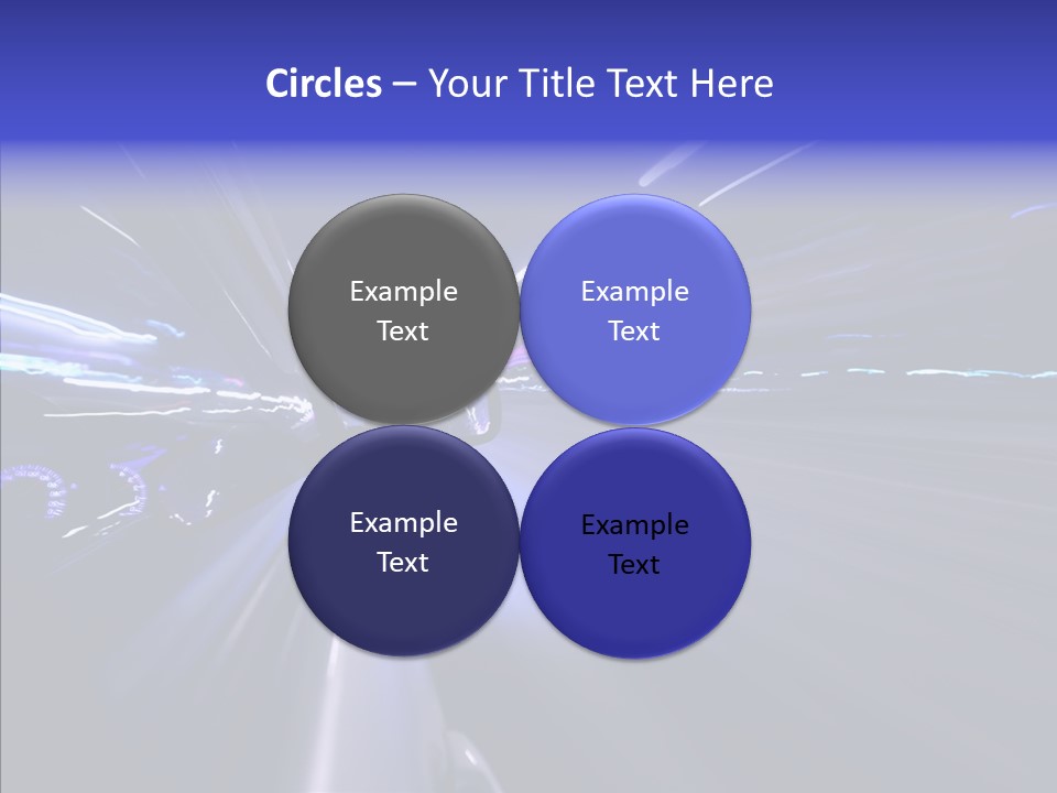 Traffic Velocity Move PowerPoint Template