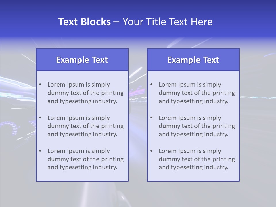 Traffic Velocity Move PowerPoint Template