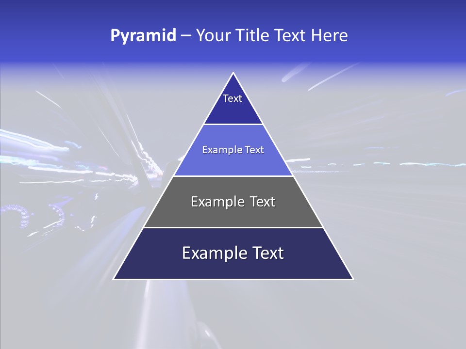 Traffic Velocity Move PowerPoint Template
