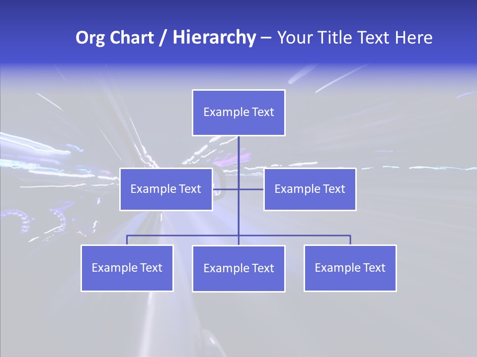 Traffic Velocity Move PowerPoint Template