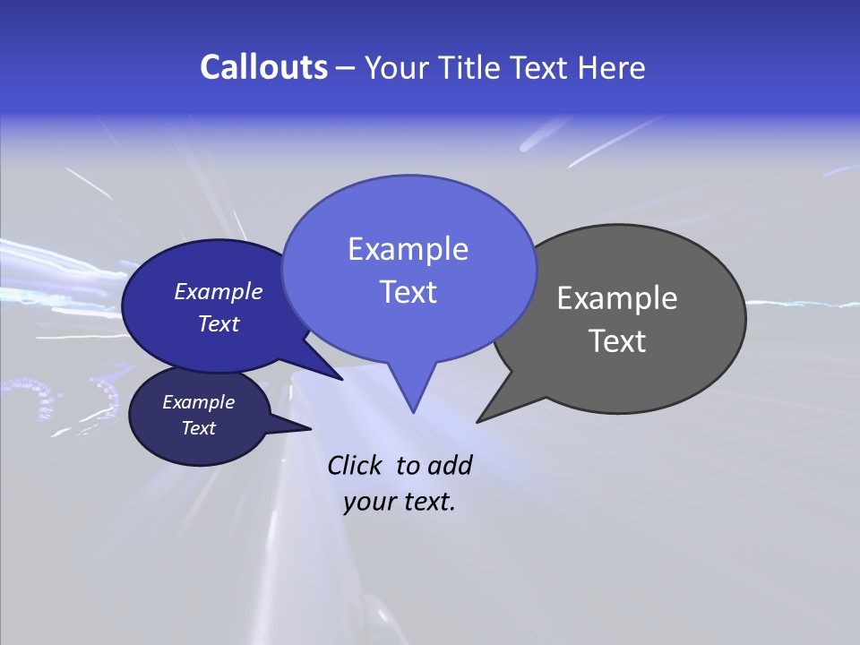 Traffic Velocity Move PowerPoint Template