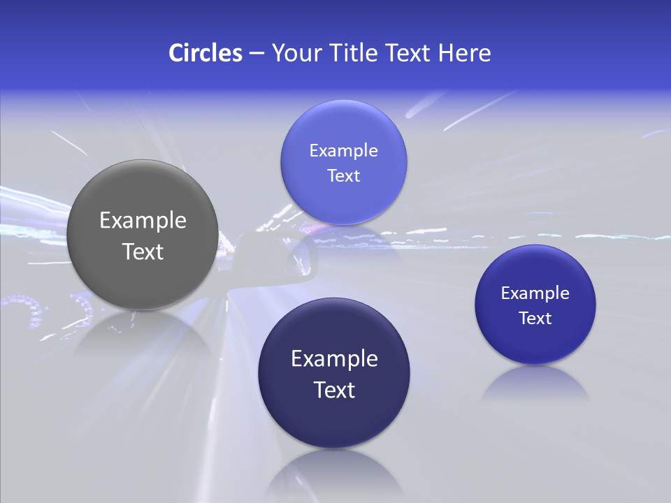 Traffic Velocity Move PowerPoint Template