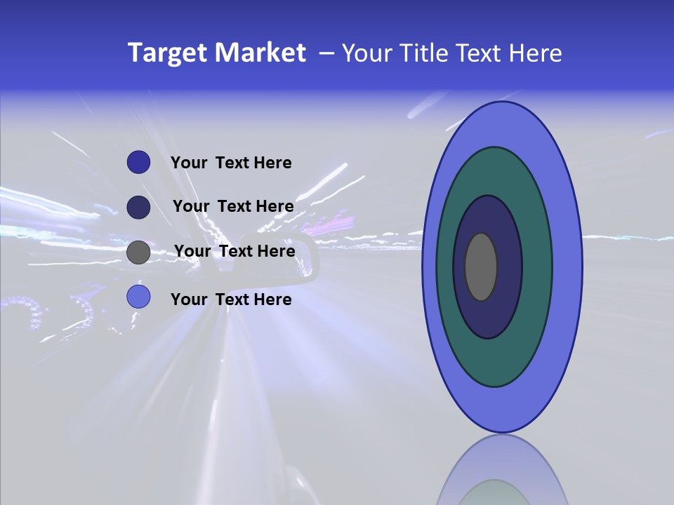 Traffic Velocity Move PowerPoint Template