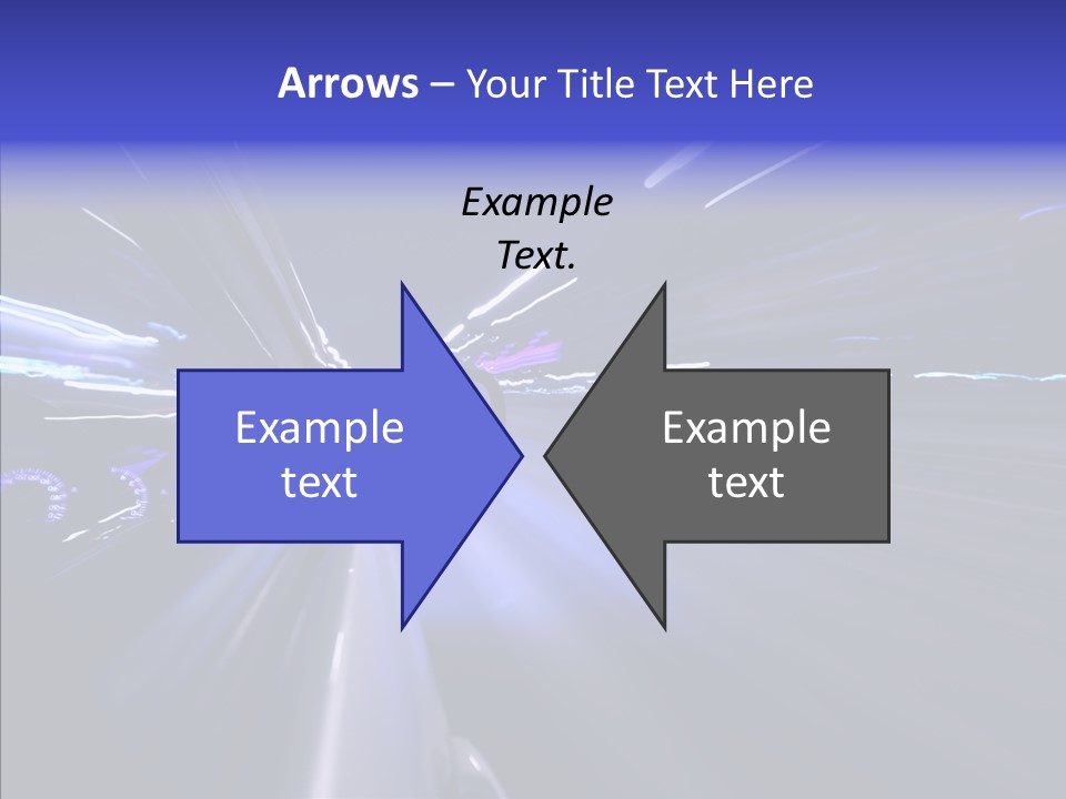 Traffic Velocity Move PowerPoint Template