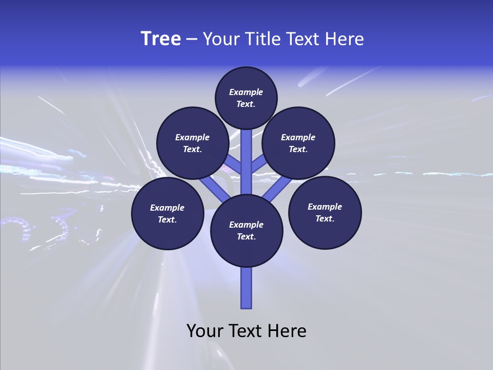 Traffic Velocity Move PowerPoint Template