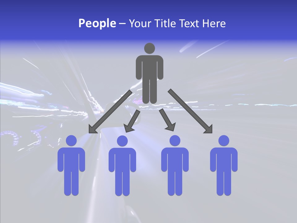 Traffic Velocity Move PowerPoint Template