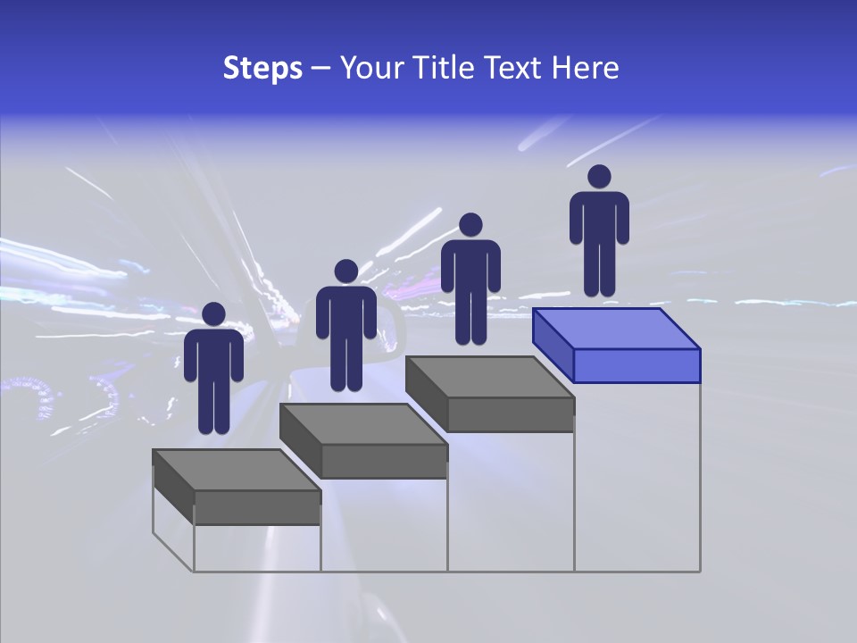 Traffic Velocity Move PowerPoint Template