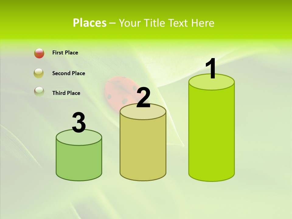 Idyllic Spring Grass PowerPoint Template