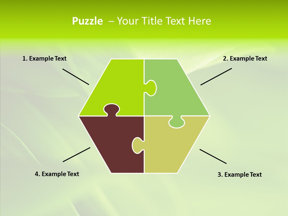 Idyllic Spring Grass PowerPoint Template