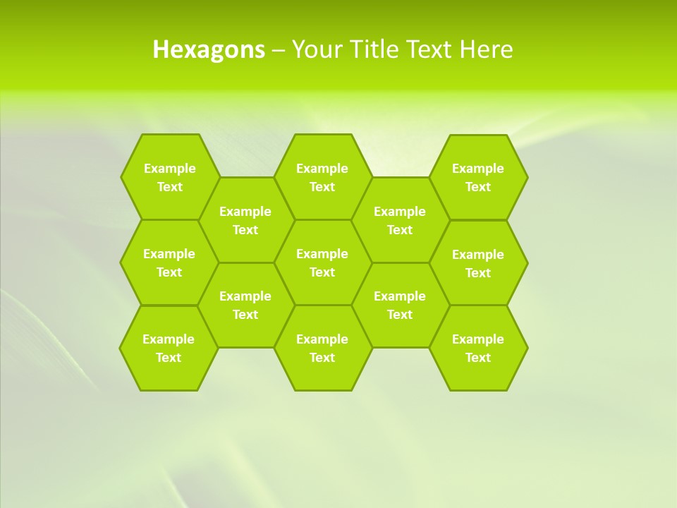 Idyllic Spring Grass PowerPoint Template