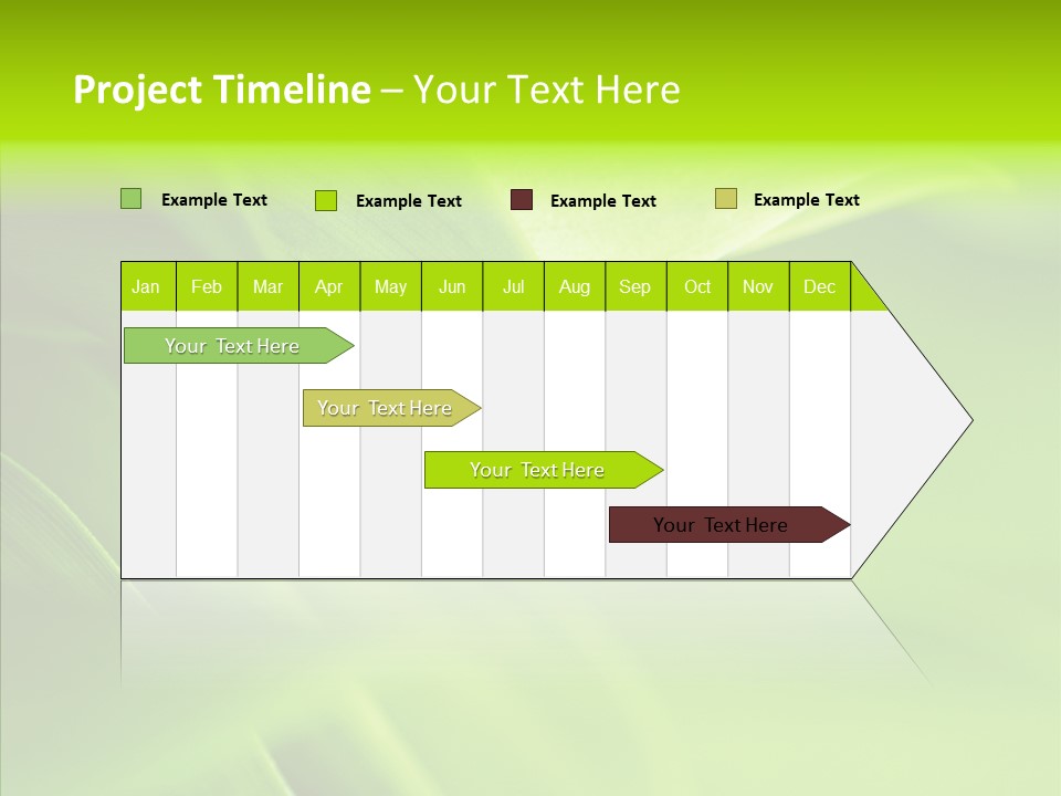 Idyllic Spring Grass PowerPoint Template