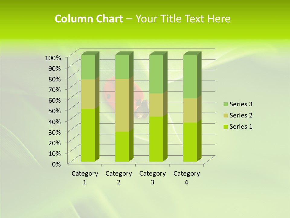 Idyllic Spring Grass PowerPoint Template
