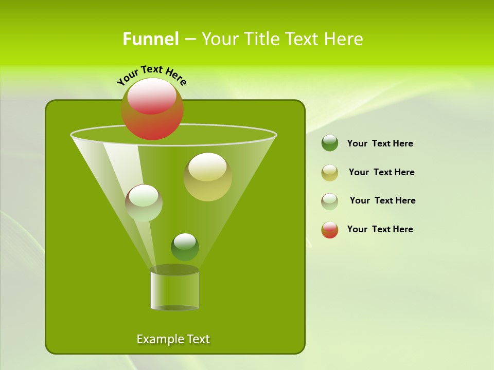 Idyllic Spring Grass PowerPoint Template