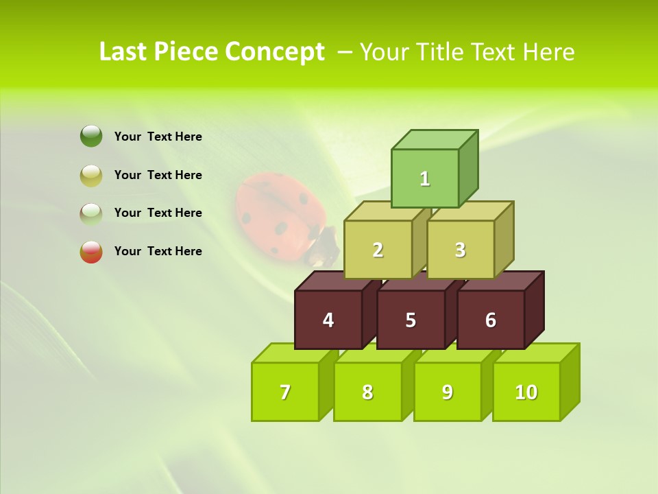 Idyllic Spring Grass PowerPoint Template