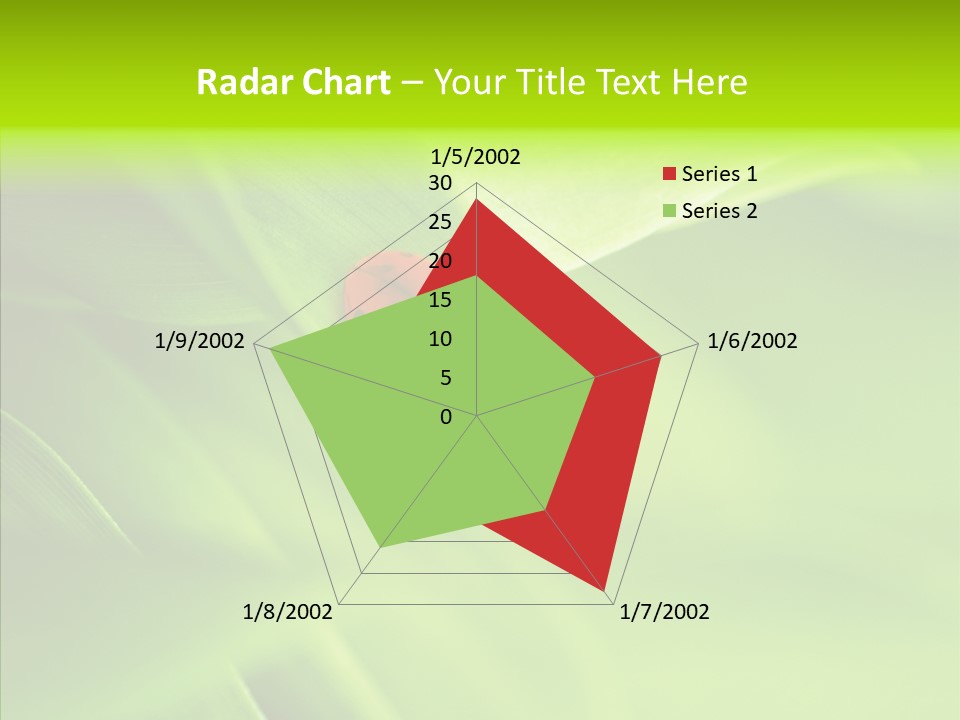 Idyllic Spring Grass PowerPoint Template