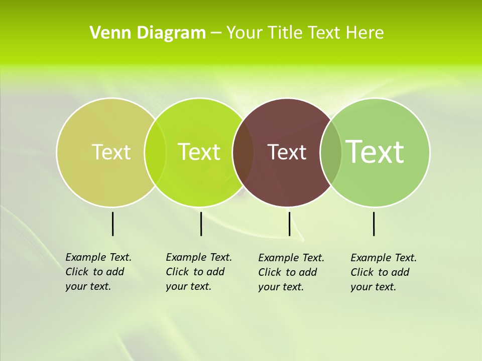 Idyllic Spring Grass PowerPoint Template